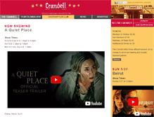 Tablet Screenshot of crandelltheatre.org